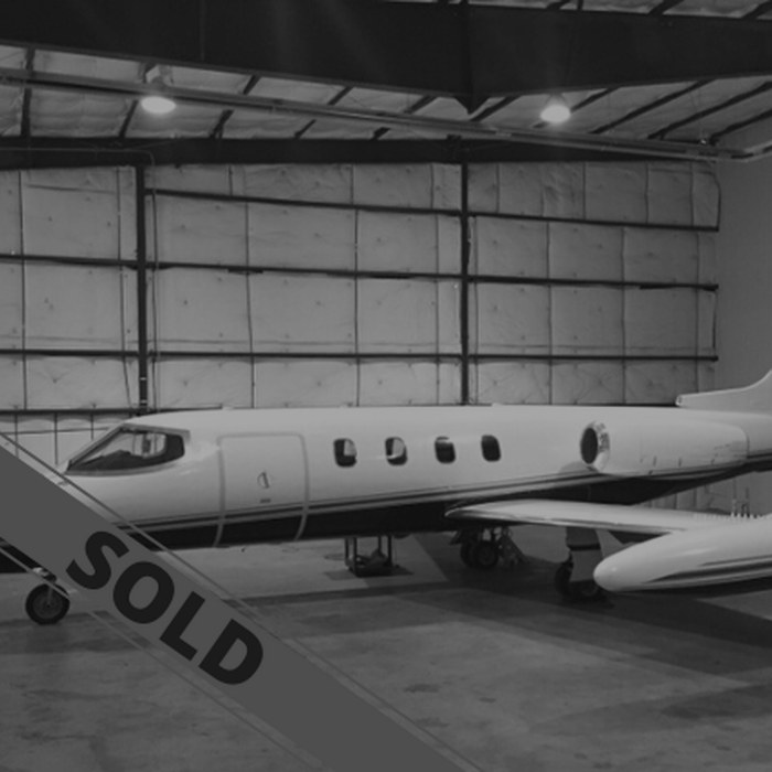 Learjet 25B, sold by Lido Aviation